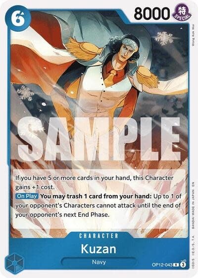 Kuzan (043) - OP12-043 (Foil, R)