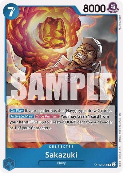 Sakazuki - OP12-044 (Foil, R)
