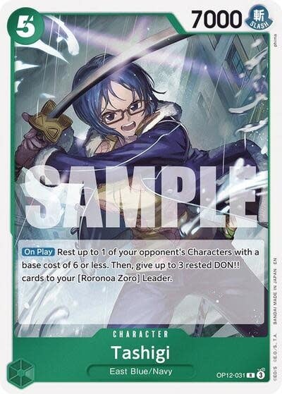 Tashigi - OP12-031 (Foil, R)