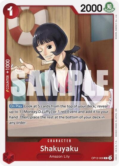 Shakuyaku - OP12-006 (Foil, R)