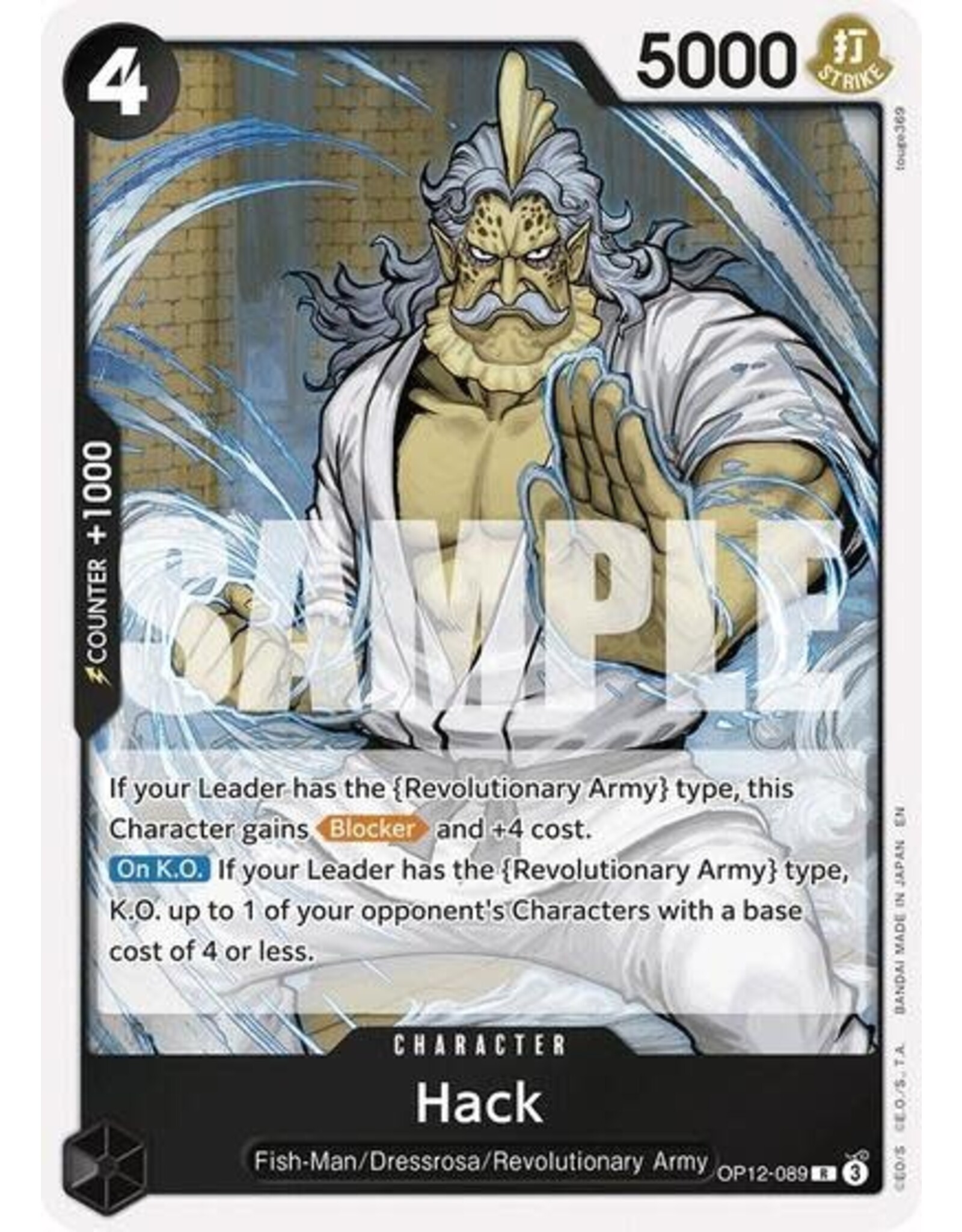 Hack - OP12-089 (Foil, R)