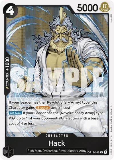Hack - OP12-089 (Foil, R)