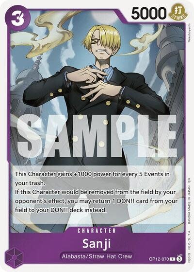 Sanji (070) - OP12-070 (Foil, R)