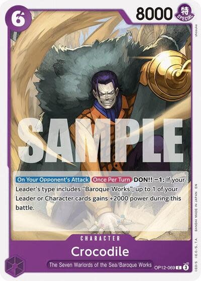 Crocodile - OP12-069 (Normal, C)
