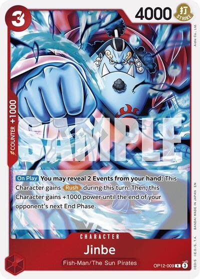 Jinbe - OP12-009 (Foil, R)