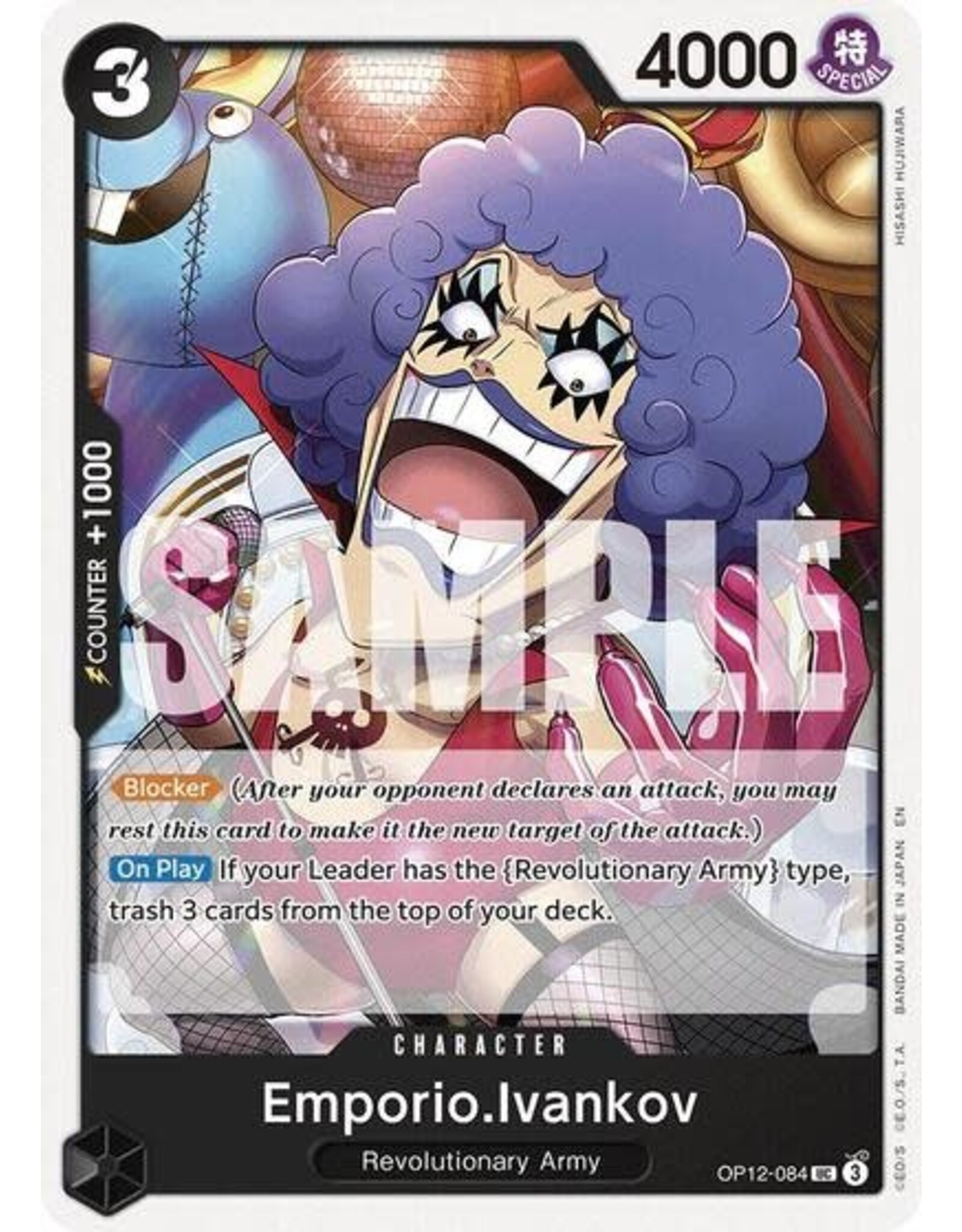 Emporio.Ivankov (084) - OP12-084 (Normal, UC)