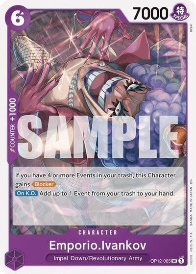 Emporio.Ivankov (065) - OP12-065 (Normal, UC)