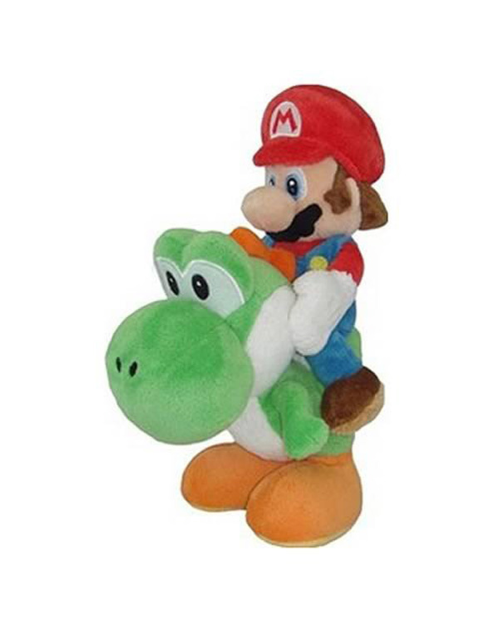 Little Buddy Super Mario Bros - Mario Riding Yoshi - 8" Plush