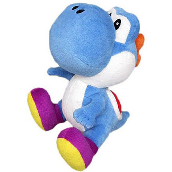 Little Buddy Super Mario Bros - Dark Blue Yoshi 8" Plush