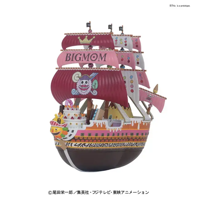 Bandai Hobby One Piece: Grand Ship Collection - Big Mom's Pirate Ship Plastic Model Kit