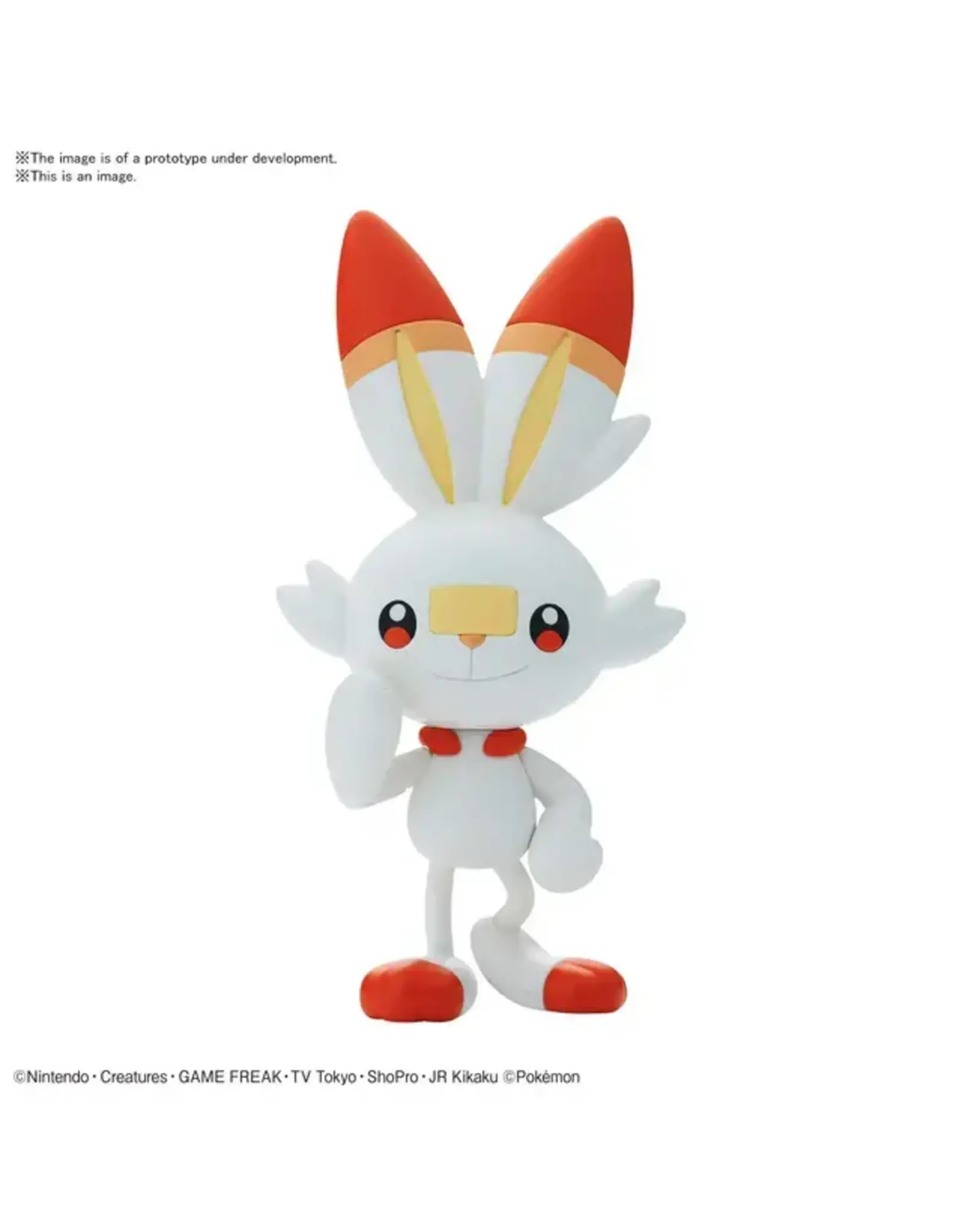 Bandai Pokemon: Scorbunny - Quick !!5 Plastic Model Kit