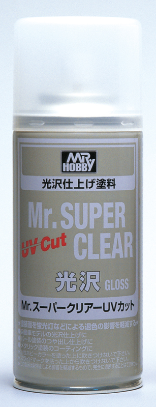 Mr Super Clear - UV Cut Gloss Top Coat