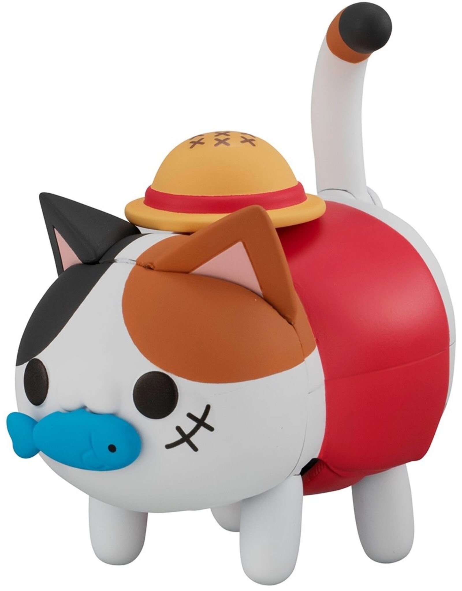 Megahouse Mega Cat Project: One Piece - Monkey.D.Luffy 3.5" Figure