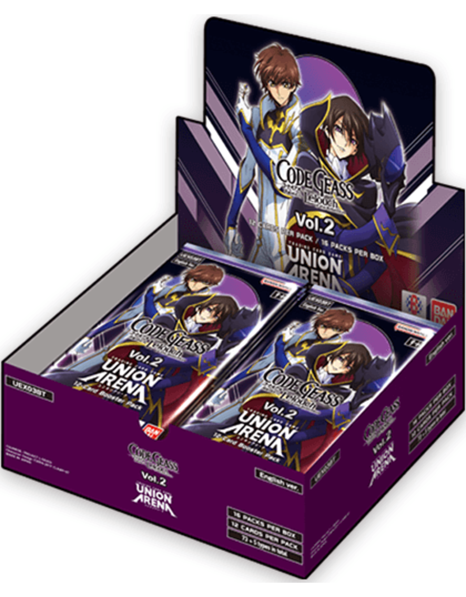 Union Arena  - Code Geass - Lelouch of the Rebellion Vol.2 Booster Box