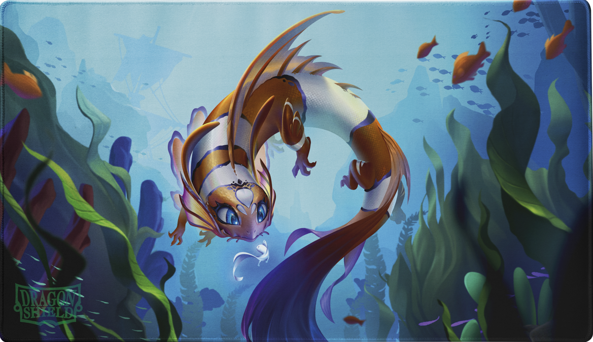 ultra pro Dragon Shield - Cinderfin Playmat With Tube