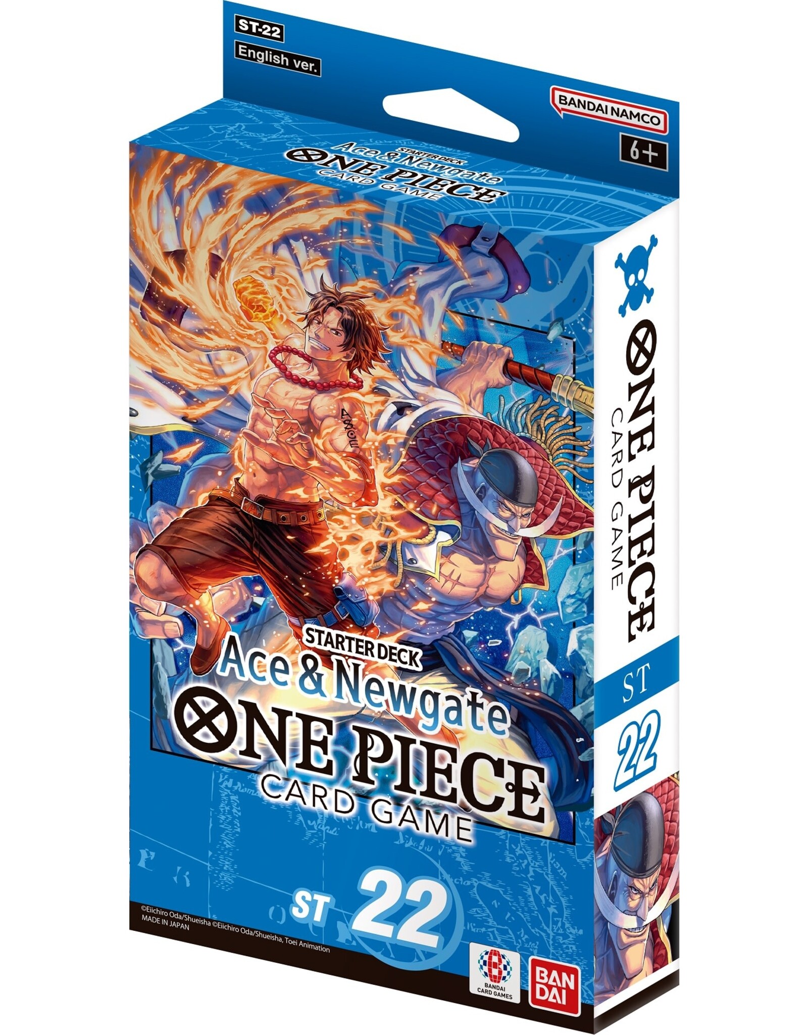 Bandai One Piece Card Game - Ace & Newgate (ST22) Starter Deck