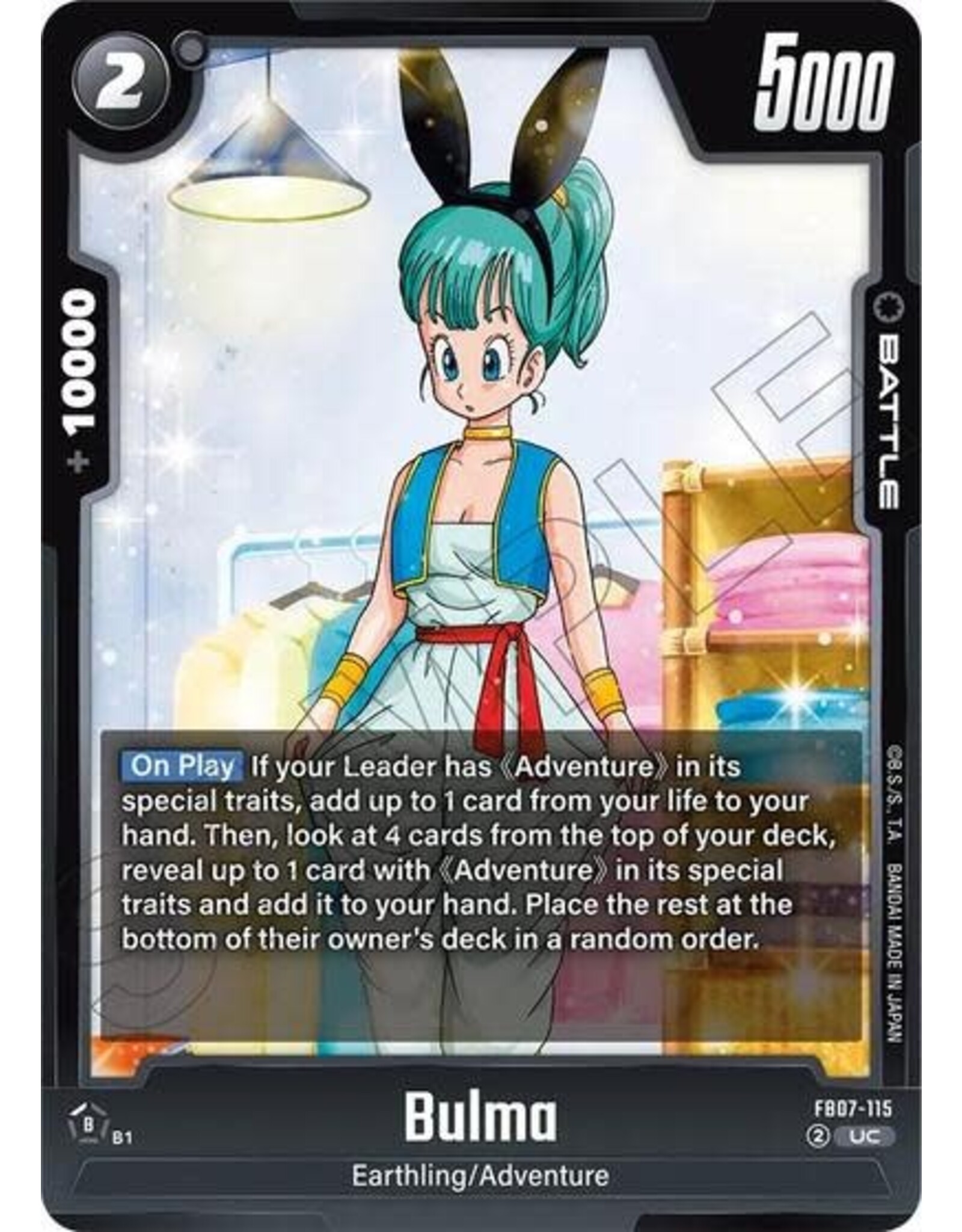 Bulma - FB07-115 (Normal, Uncommon)