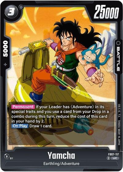 Yamcha - FB07-117 (Normal, Uncommon)