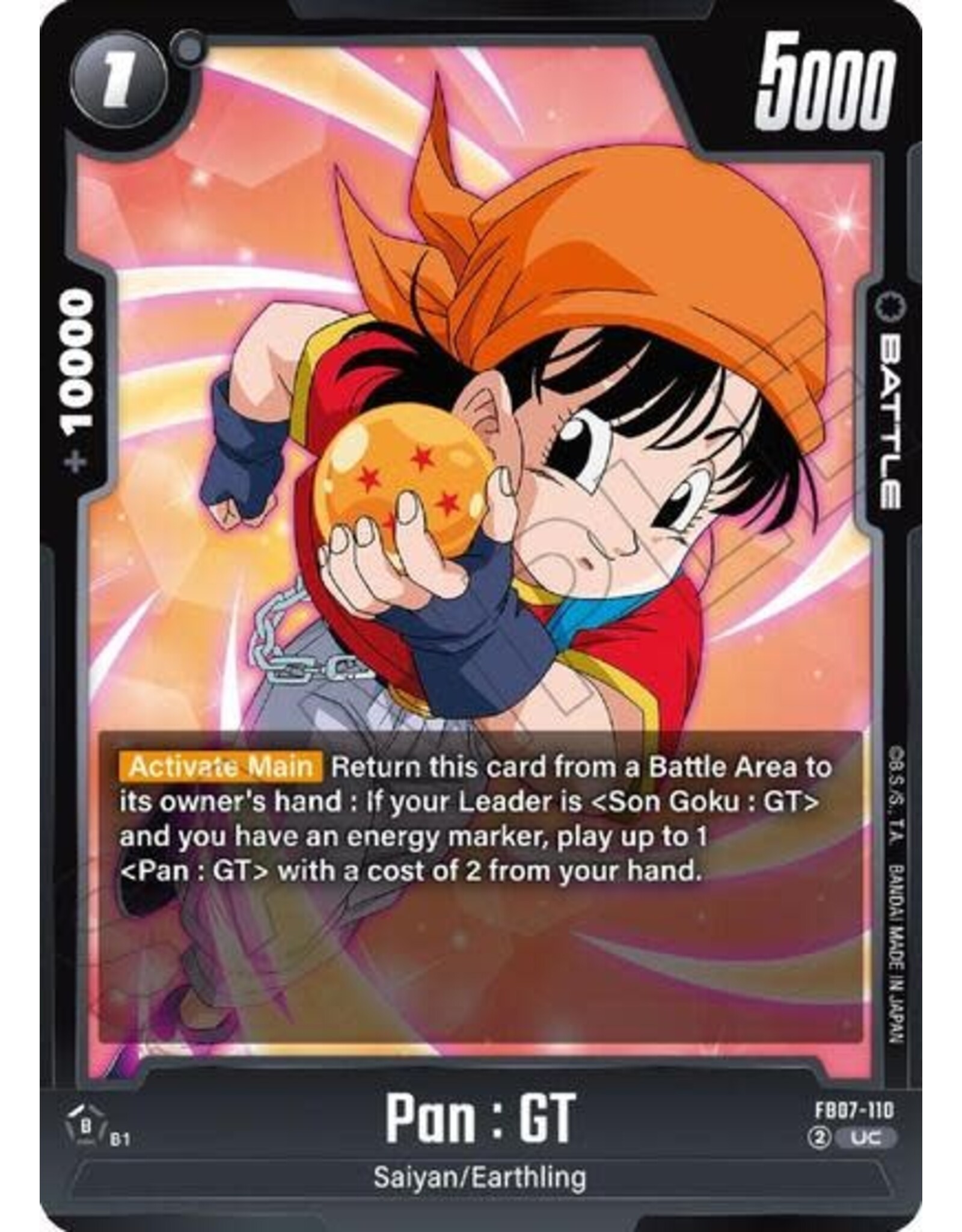 Pan : GT - FB07-110 (Normal, Uncommon)