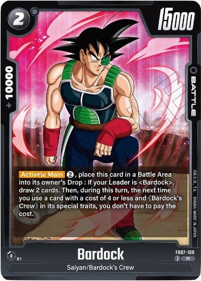Bardock - FB07-109 (Holofoil, Rare)