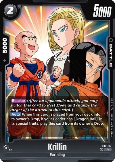 Krillin - FB07-103 (Holofoil, Rare)