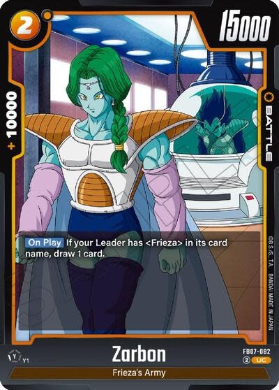 Zarbon - FB07-082 (Normal, Uncommon)