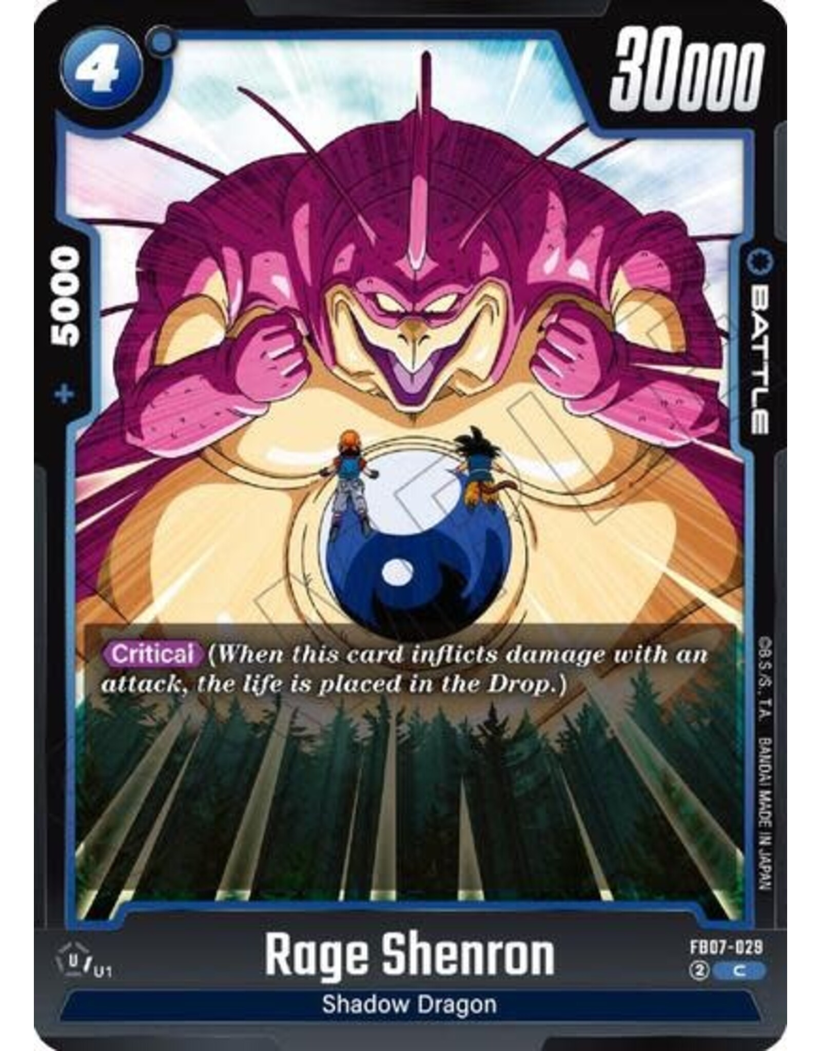 Rage Shenron - FB07-029 (Normal, Common)