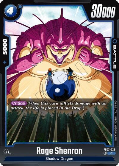 Rage Shenron - FB07-029 (Normal, Common)