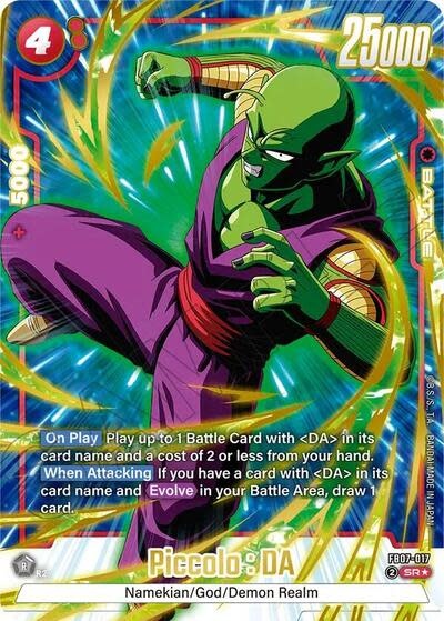 Piccolo : DA (Alternate Art) - FB07-017 (Holofoil, Super Rare)