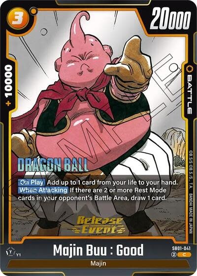Majin Buu : Good - SB01-041 (Release Event) (Normal, Common)