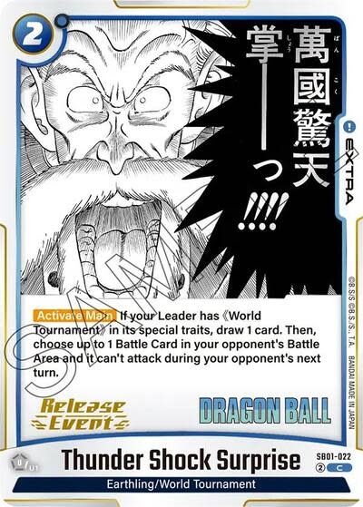 Thunder Shock Surprise (Release Event) - SB01-022 (Normal, Common)
