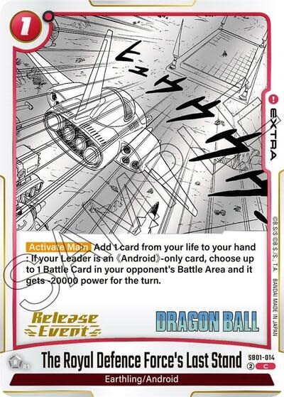 The Royal Defence Force's Last Stand (Release Event) - SB01-014 (Normal, Common)