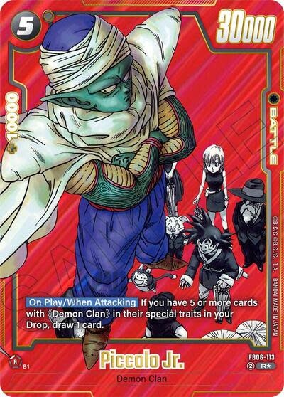 Piccolo Jr. (Alternate Art) - FB06-113 (Holofoil, Rare)
