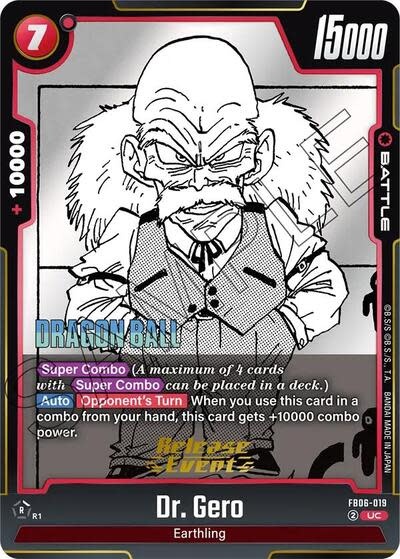 Dr. Gero (Release Event) - FB06-019 (Normal, Uncommon)