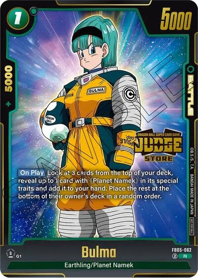 Bulma (Judge Pack (Store Judge) 04) (Promo) - FB05-062 (Holofoil, Rare)