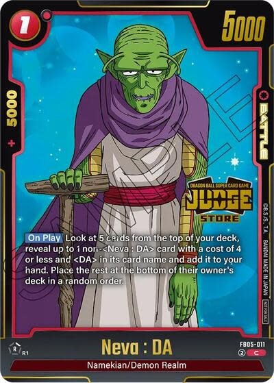 Neva : DA (Judge Pack (Store Judge) 04) (Promo) - FB05-011 (Holofoil, Common)