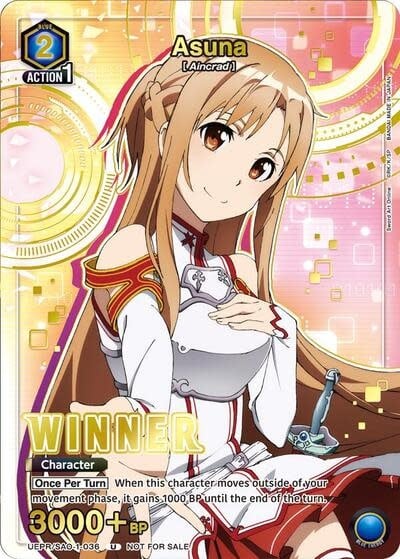 Asuna (Winner) - UEPR/SAO-1-036 (Foil, Uncommon)