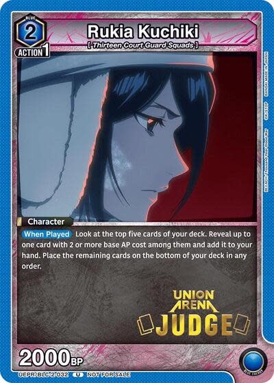 Rukia Kuchiki (Judge Pack) - UEPR/BLC-2-032 (Foil, Uncommon)