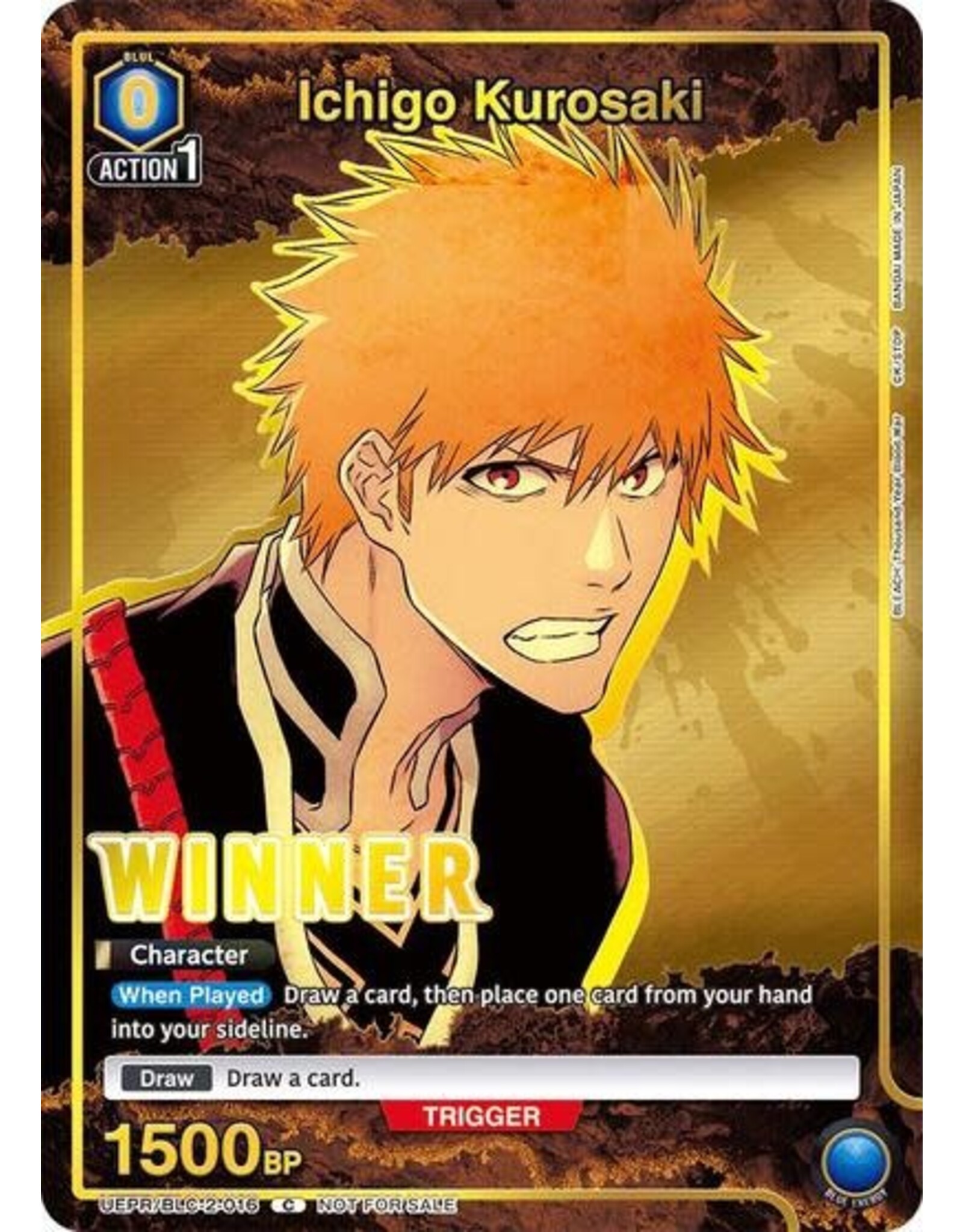 Ichigo Kurosaki (Winner) - UEPR/BLC-2-016 (Foil, Common)