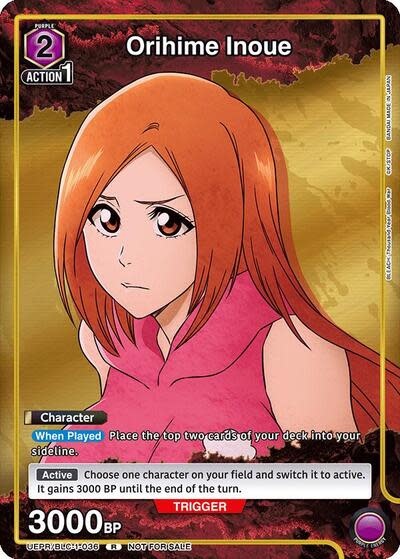Orihime Inoue - UEPR/BLC-1-036 (Foil, Rare)
