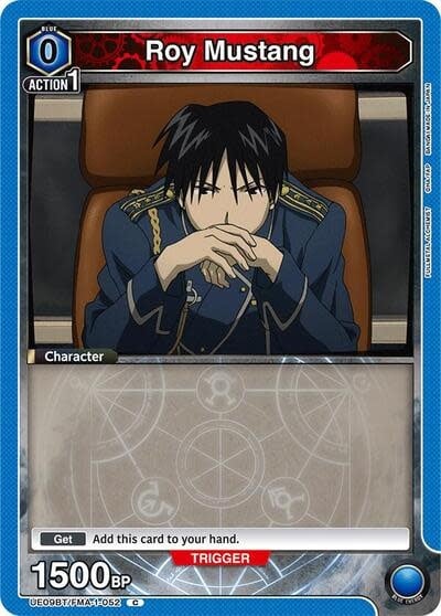 Roy Mustang (052) (Box Topper Foil) - UE09BT/FMA-1-052 (Foil, Common)