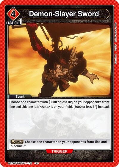 Demon-Slayer Sword - UE08BT/BCV-1-100 (Foil, Rare)