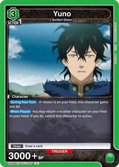 Yuno (057) - UE08BT/BCV-1-057 (Normal, Uncommon)