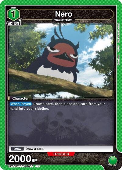 Nero (050) - UE08BT/BCV-1-050 (Normal, Uncommon)