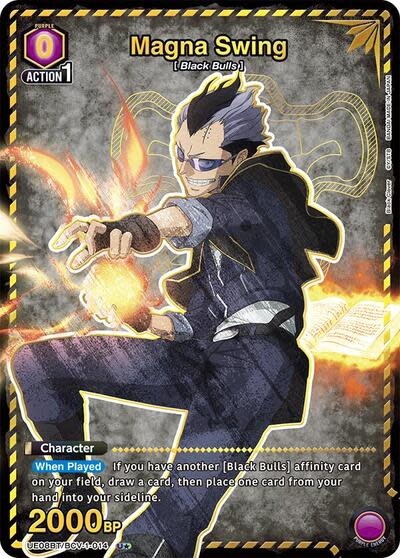 Magna Swing (U*) - UE08BT/BCV-1-014 (Foil, Uncommon 1-Star)