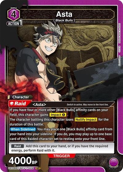 Asta (004) - UE08BT/BCV-1-004 (Foil, Super Rare)