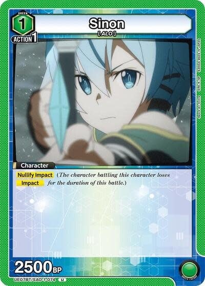 Sinon (074) - UE07BT/SAO-1-074 (Normal, Uncommon)