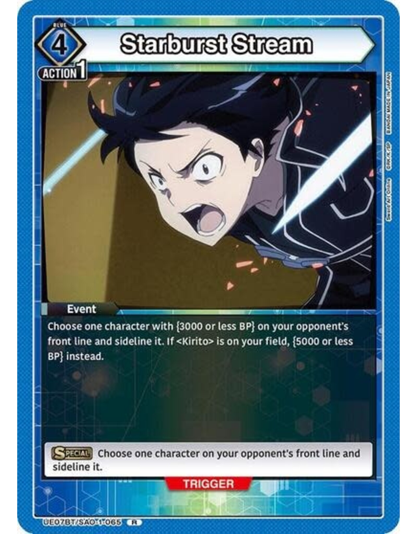 Starburst Stream - UE07BT/SAO-1-065 (Foil, Rare)