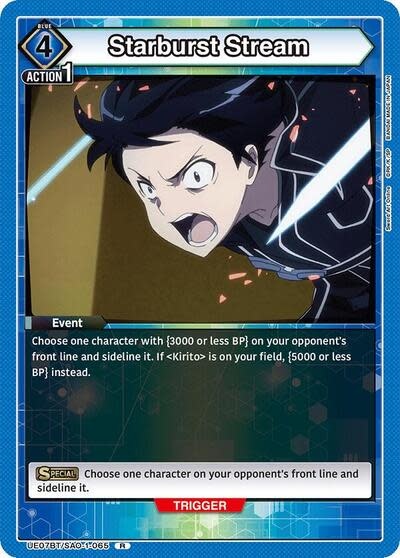 Starburst Stream - UE07BT/SAO-1-065 (Foil, Rare)