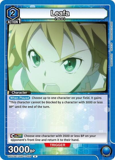 Leafa (059) - UE07BT/SAO-1-059 (Foil, Rare)